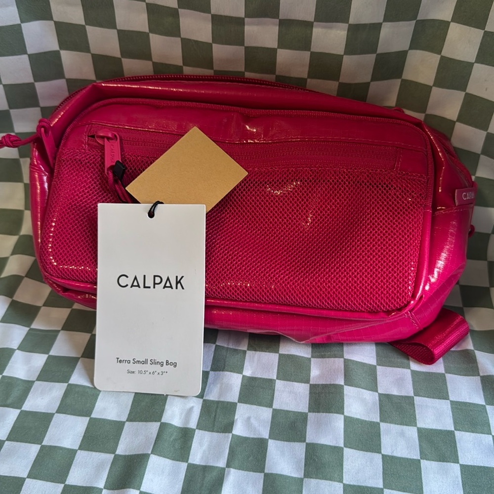 CALPAK pink belt bag